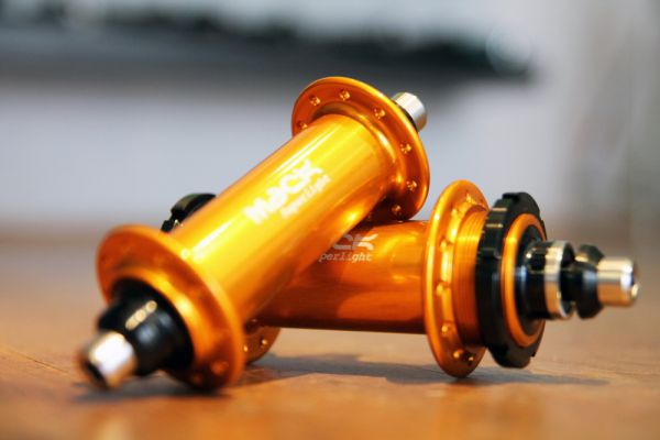 MACK HUBS Superlight Track Hinterrad Nabe Niederflansch - Farbig