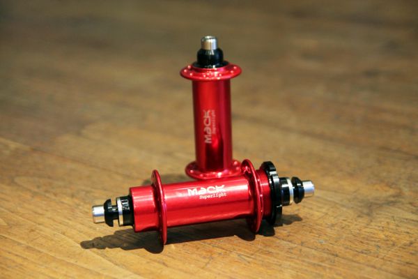 MACK HUBS Superlight Track Hinterrad Nabe Niederflansch - Farbig