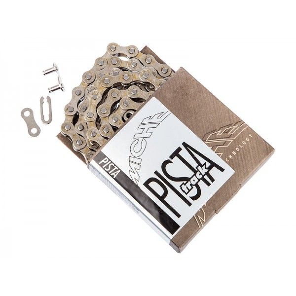 Miche Pista Bahn Kette 1/8" x 1/2" - Silber