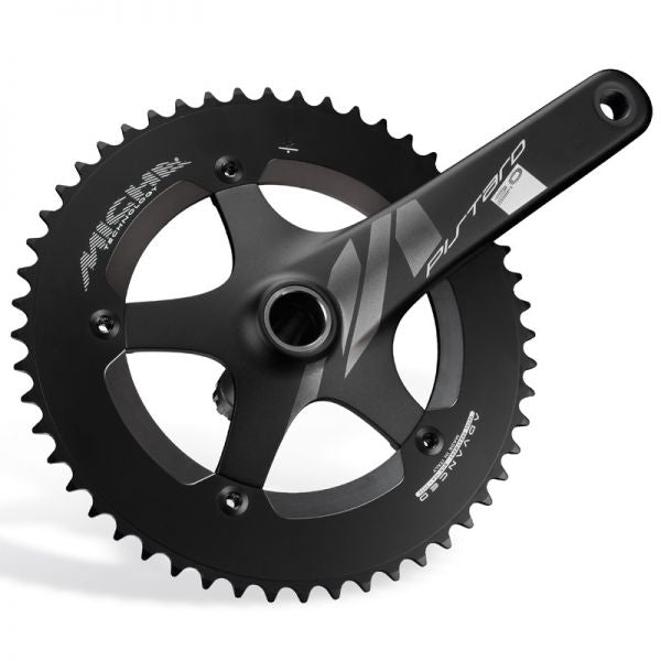 Miche Pistard 2.0 Track Kurbelgarnitur 170mm - Schwarz