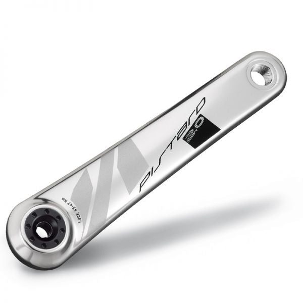 Miche Pistard 2.0 Track Kurbelgarnitur 165mm - Silber