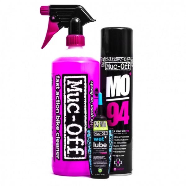 Muc-Off Reinigungs-Kit Wash, Protect and Lube