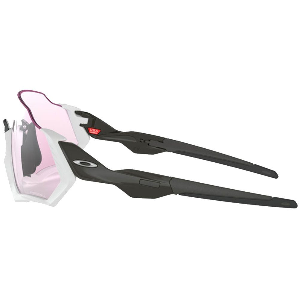 Oakley Flight Jacket PRIZM - Matt Grey / Carbon - Prizm Low Light OO9401-0337