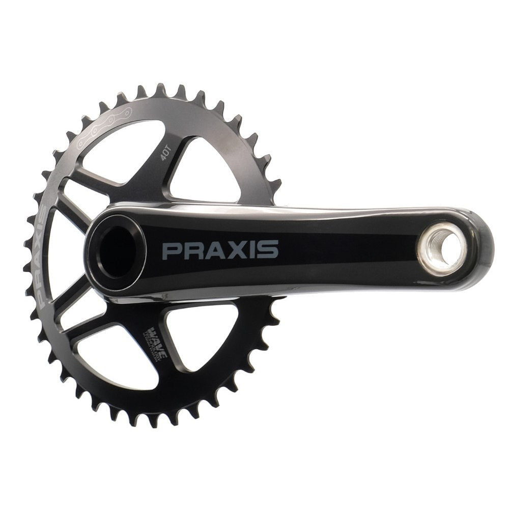 Praxis Works Zayante Kurbelgarnitur Carbon M30 - 38 Zähne / 1x11/12