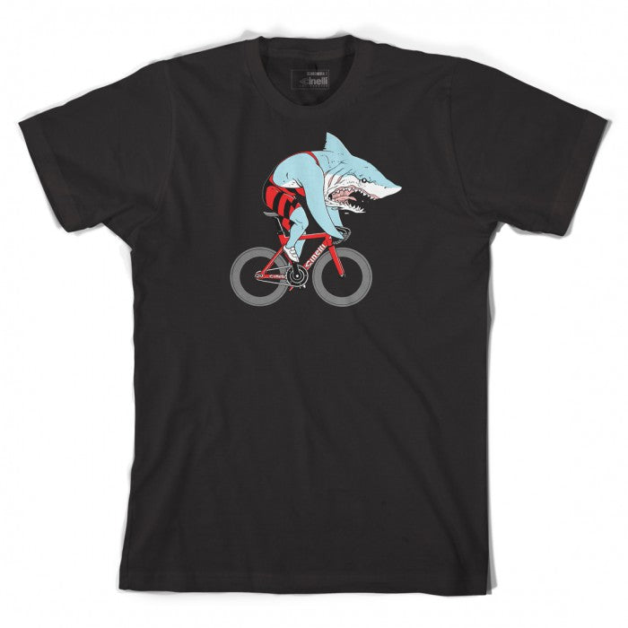 Cinelli SHARK T-Shirt - Schwarz