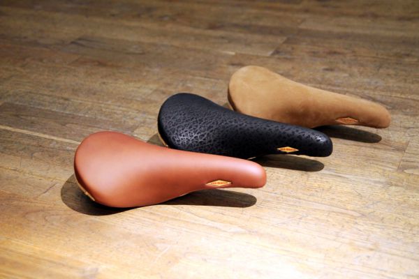 San Marco Rolls Sattel Rino Leder - schwarz