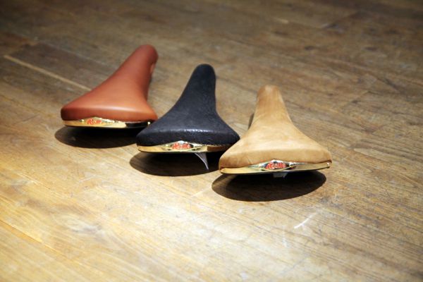San Marco Rolls Sattel Rino Leder - schwarz