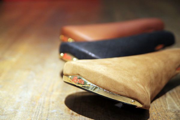 San Marco Rolls Sattel Rino Leder - schwarz