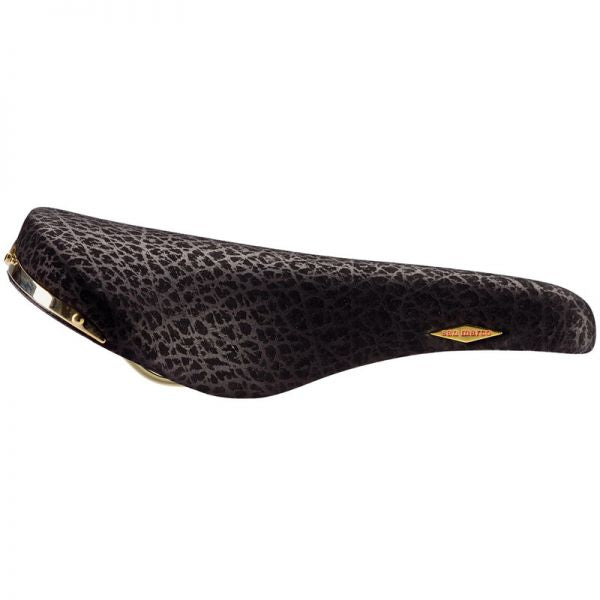 San Marco Rolls Sattel Rino Leder - schwarz