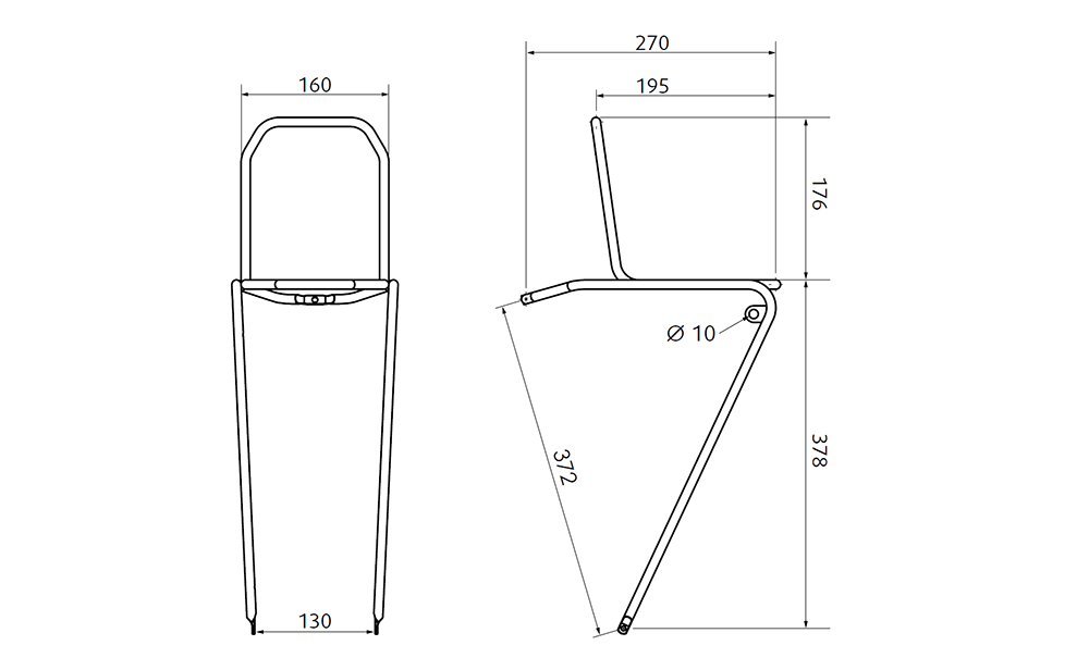 Schindelhauer Frontgepäckträger Front Rack