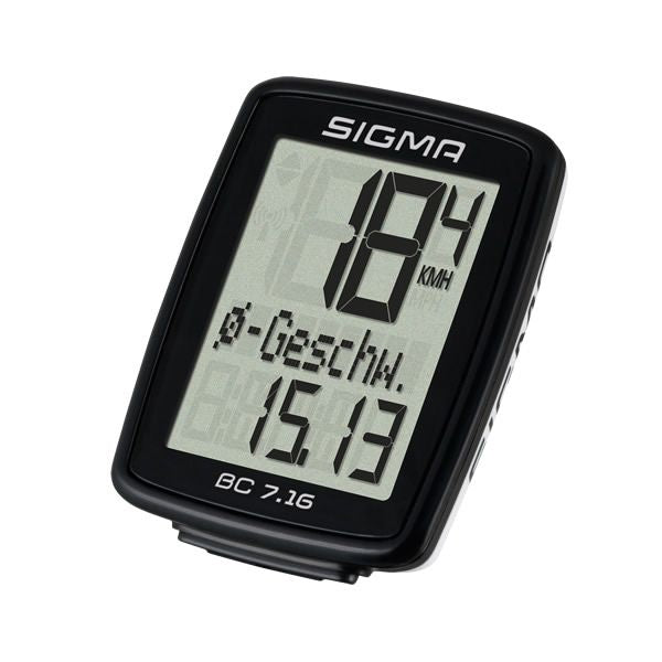 sigma sport fahrradcomputer kabellos Sigma Sport Fahrradcomputer Topline BC 7.16 ATS -kabellos-