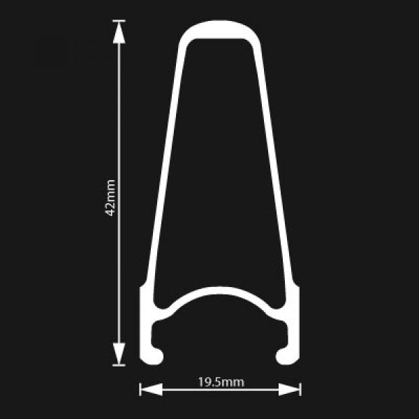 H+Son SL 42 28" 700c Felge MSW