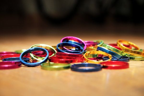 SM-Parts Singlespeed Distanz-Spacer 5mm - farbig