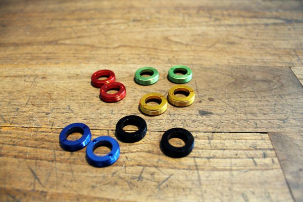 SM-Parts Kurbelabdeckschrauben flach Aluminium