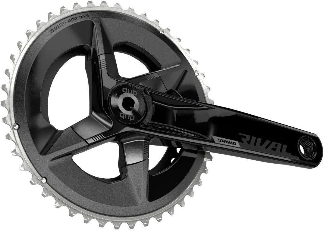 SRAM RIVAL AXS 2-fach DUB Kurbelgarnitur - 46/33 Zähne