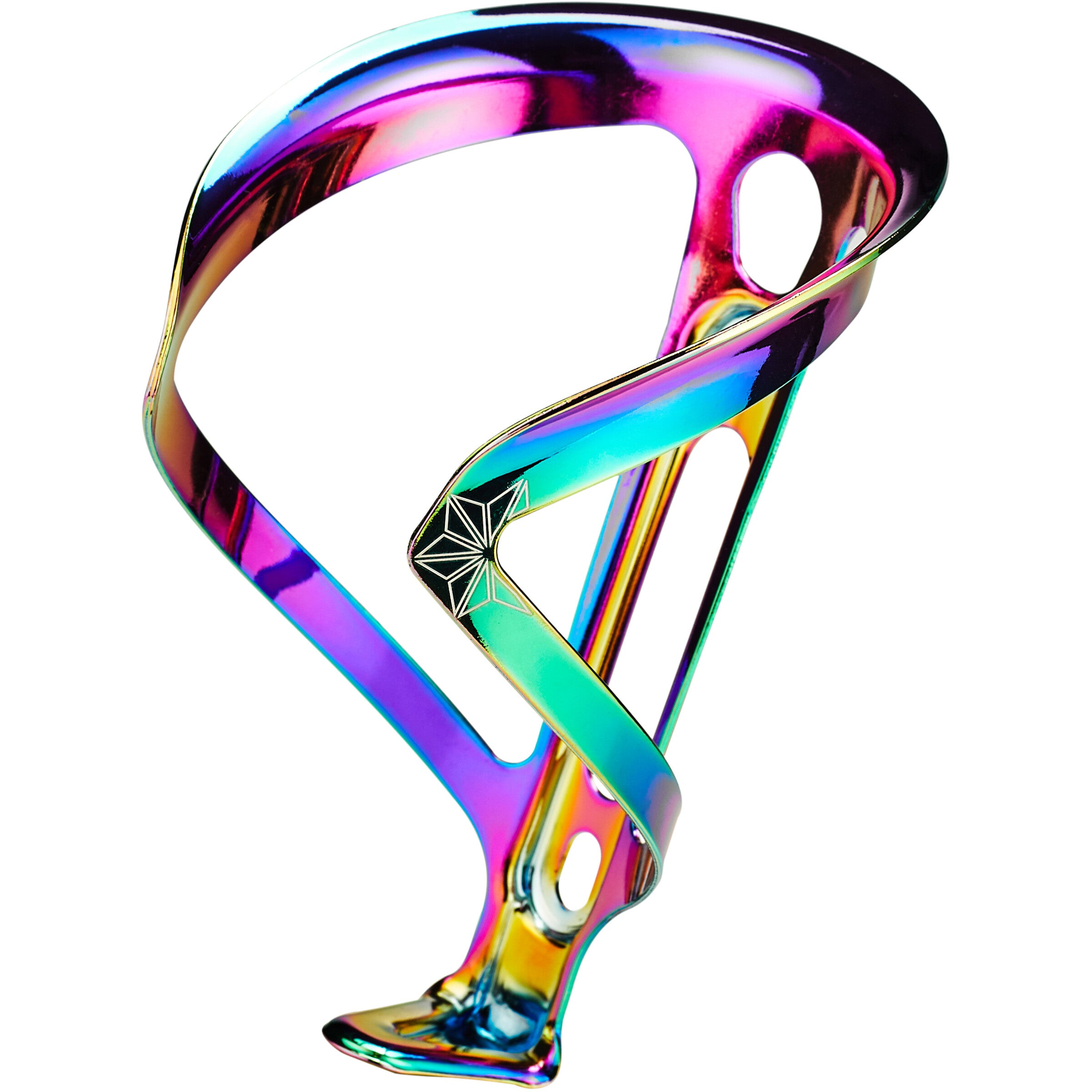 Supacaz FlyCage Ano Aluminium Flaschenhalter Petrol / Oil Slick