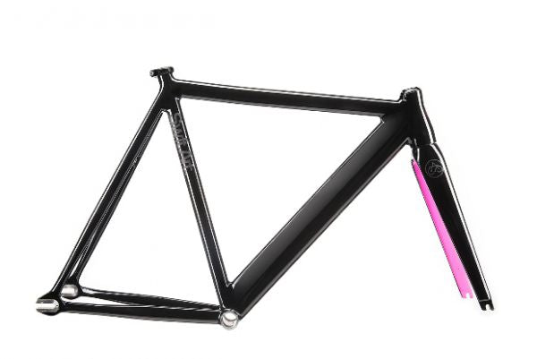SwiftArt. Whiskey Rahmen-Set Midnight Black Gloss / Pink