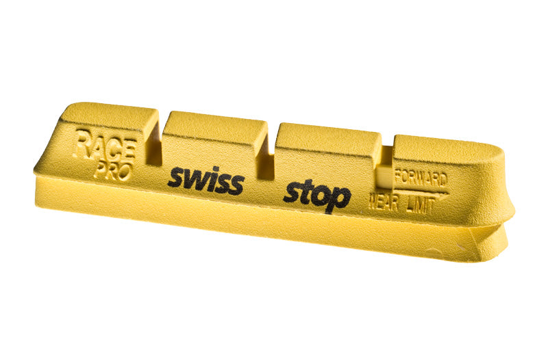 SwissStop Race Pro Bremsbeläge für Carbon Gelb (Paar)