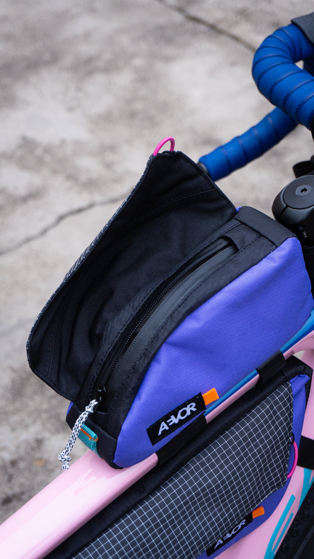 AEVOR UBG Top Tube Pack Small 90s - Purple