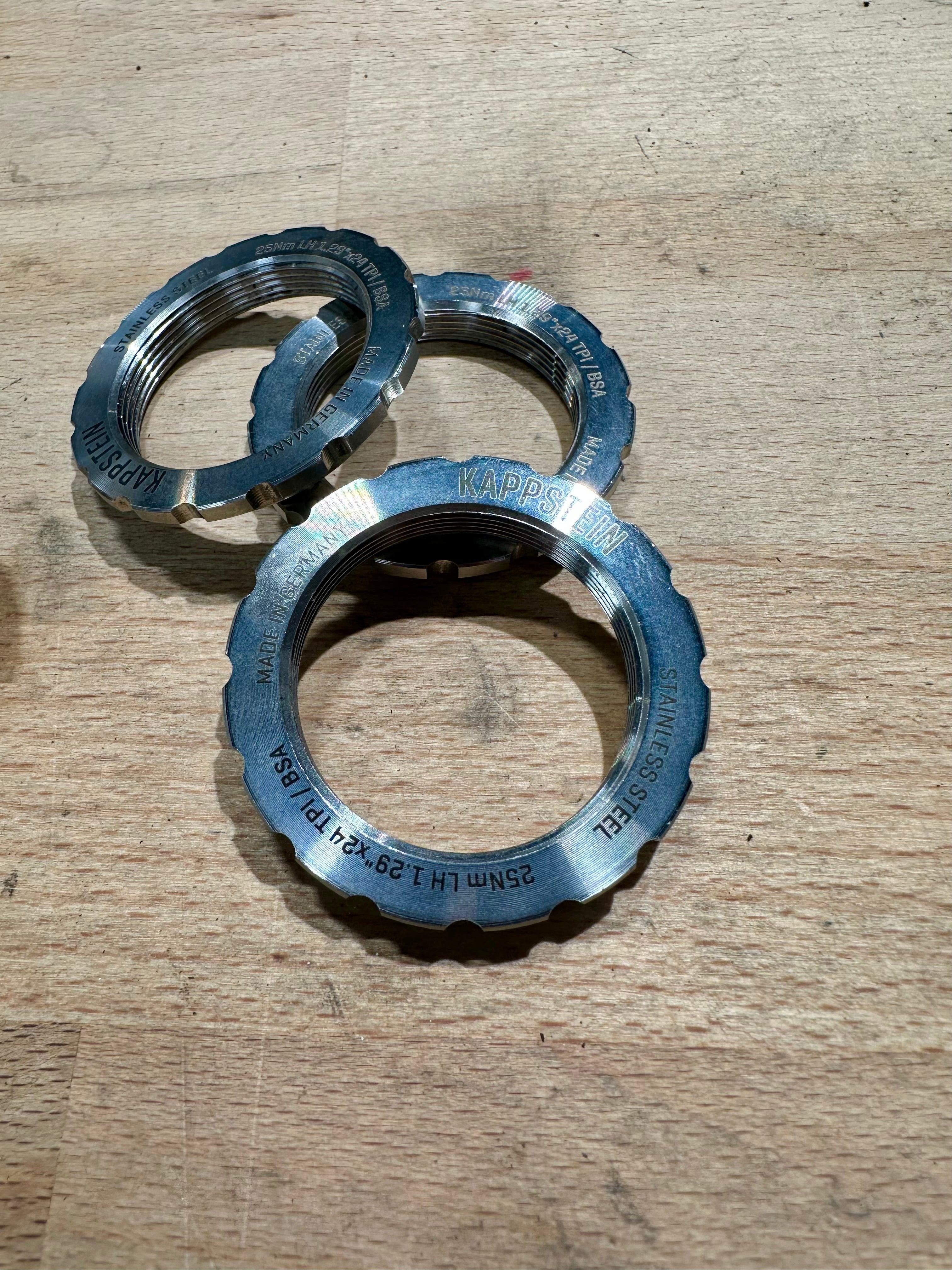Kappstein Edelstahl Lockring