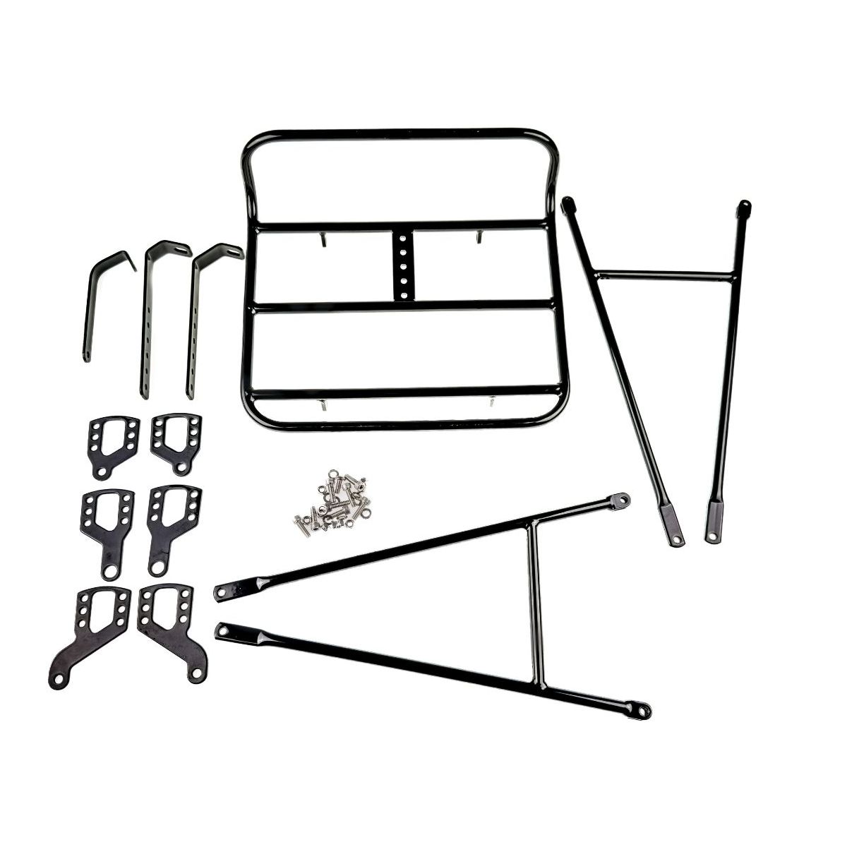 BLB T-Rack Front Rack - Schwarz