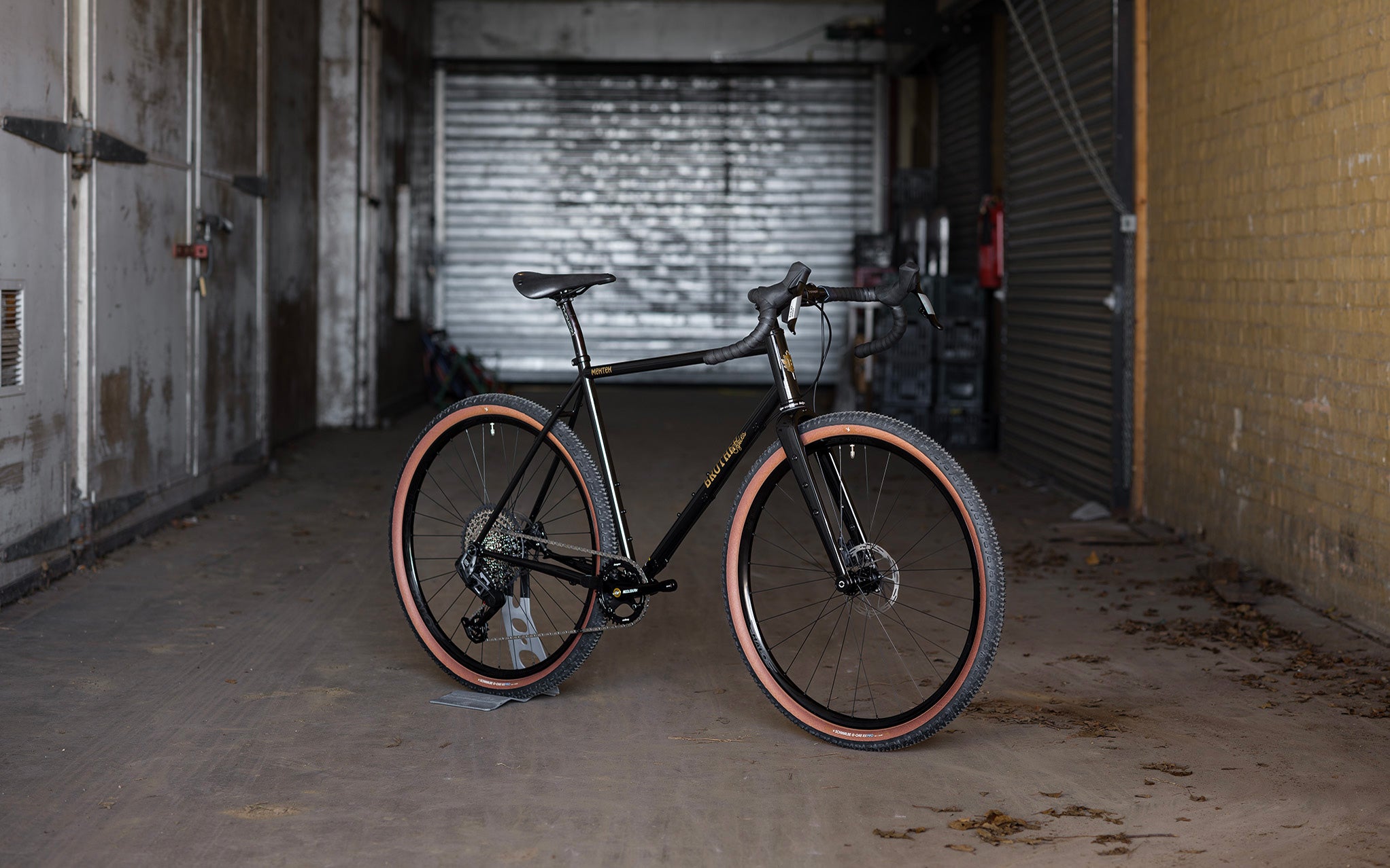 Brother Cycles - MEHTEH Rahmen-Set - Stealth Black / Gold