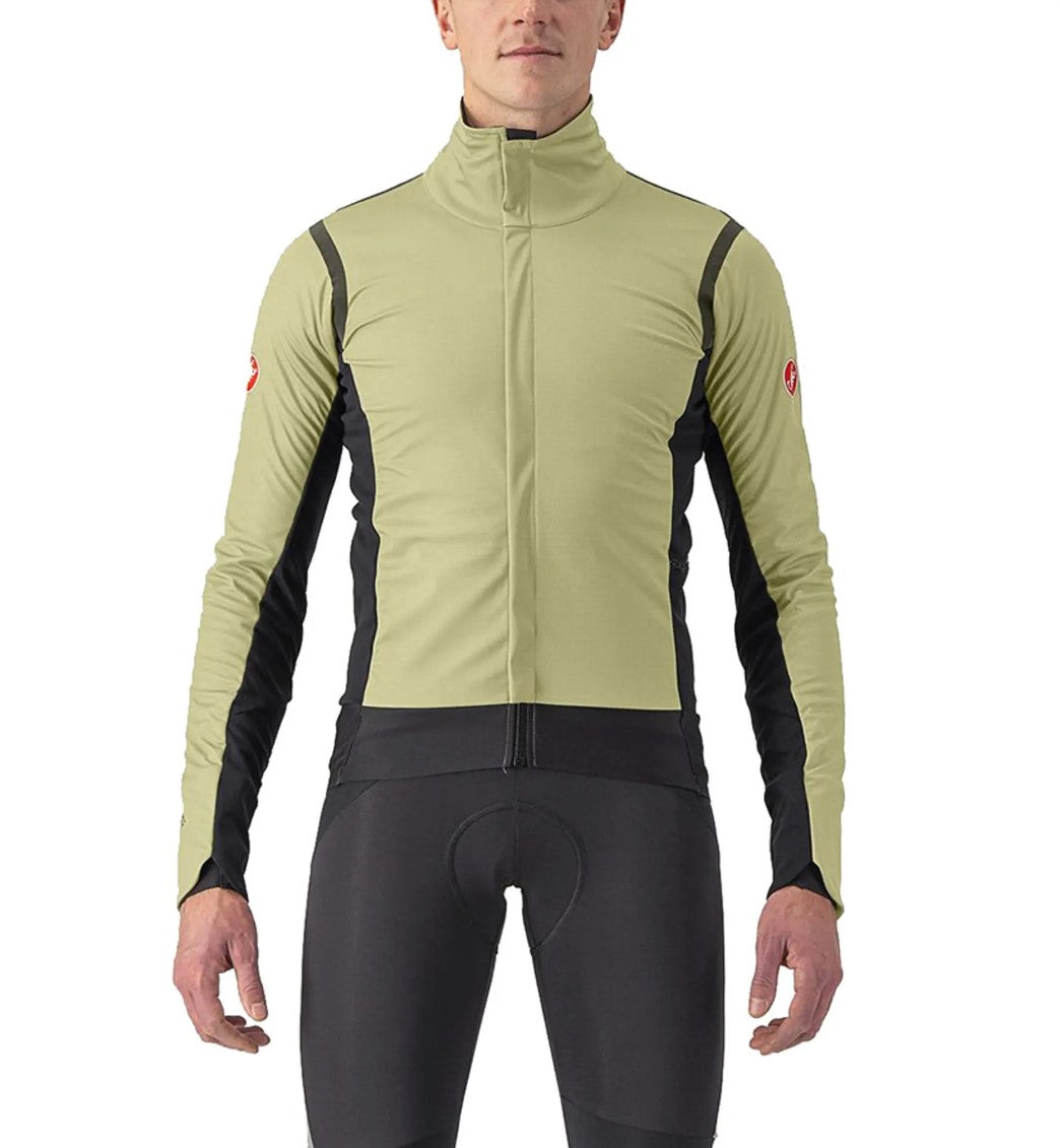 Castelli ALPHA RoS 2 Winter Jacke, Green Tea / Military Green Milit