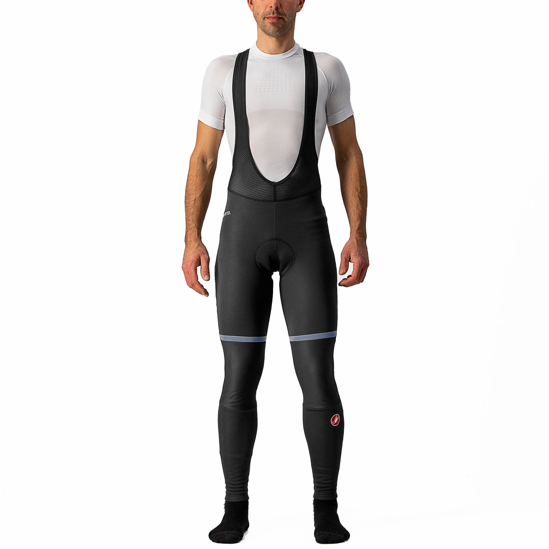 Castelli POLARE 3 Long BIB-Tight - Schwarz