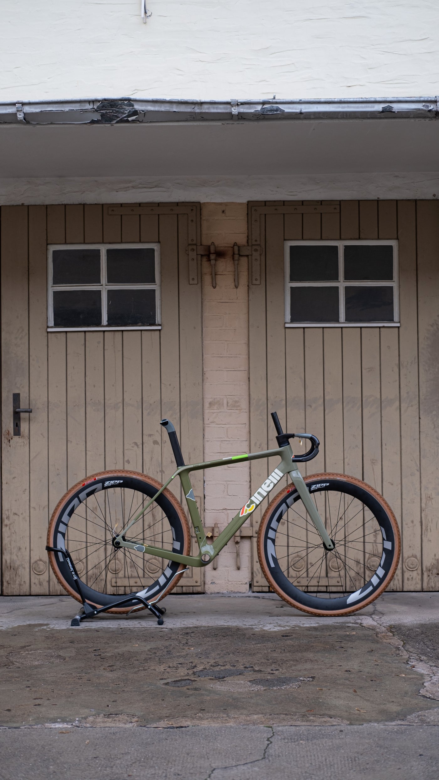 Cinelli KING ZYDECO II Carbon Rahmen-Set, Sage Rover - Small