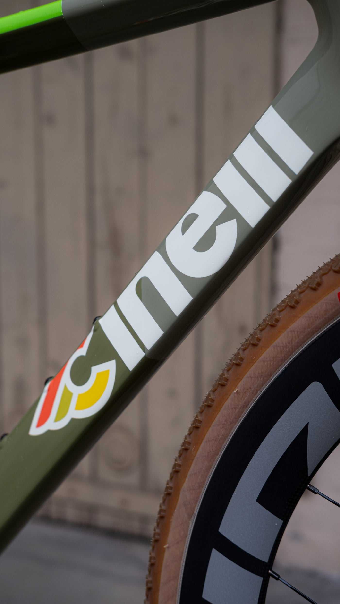 Cinelli KING ZYDECO II Carbon Rahmen-Set, Sage Rover - Small