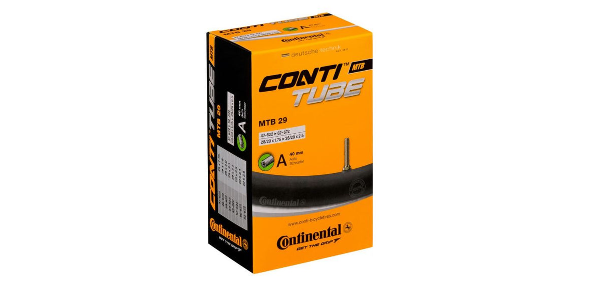 schlauchwechsel mountainbike Continental Schlauch MTB 29" // 622-47/62c AV 42mm