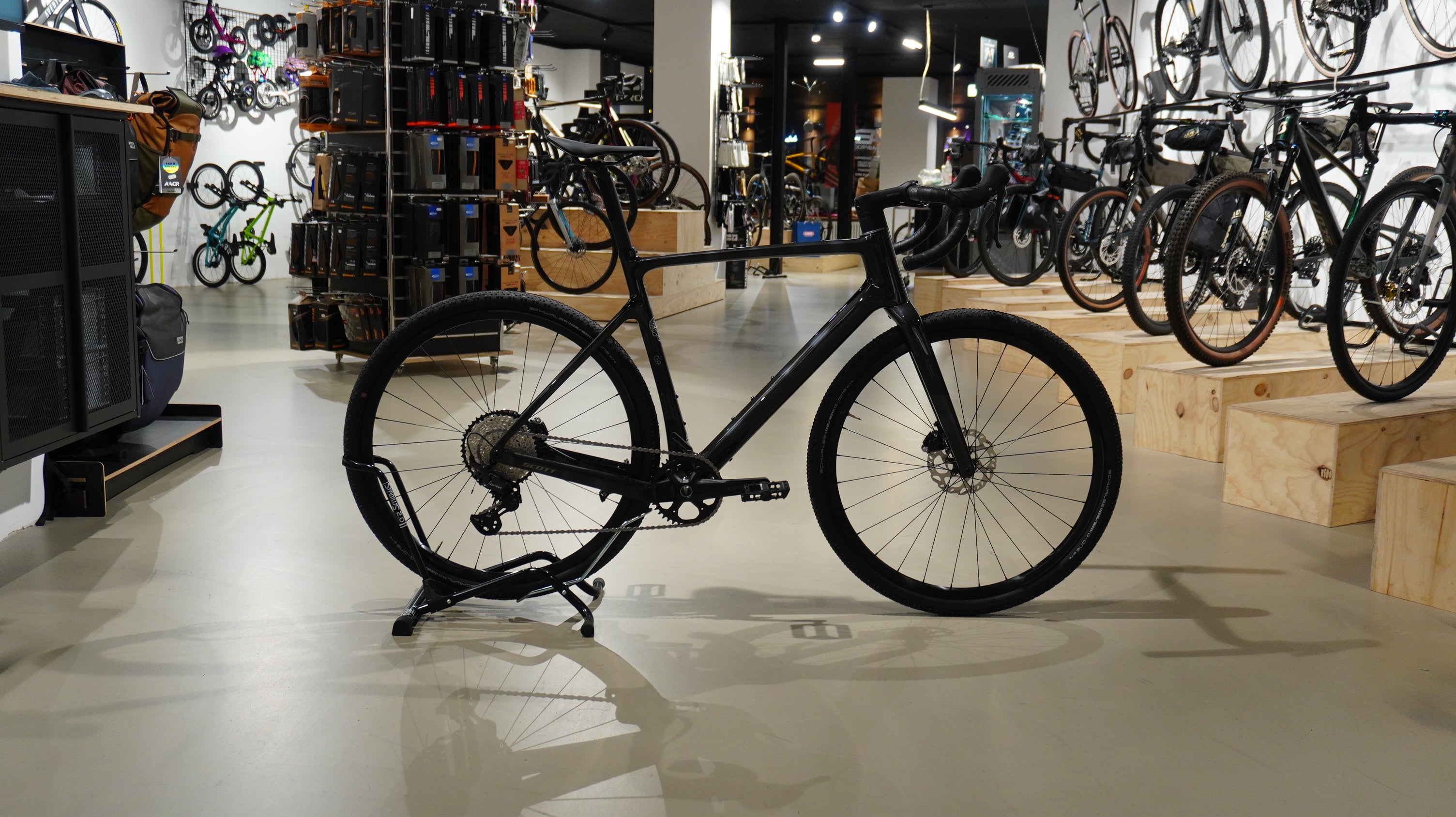 Scott Addict Gravel 40 - Python Black