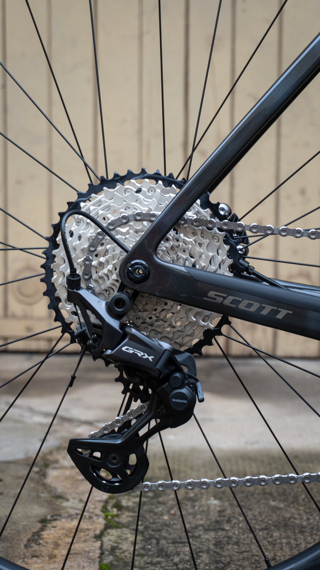 Scott Addict Gravel 40 - Python Black