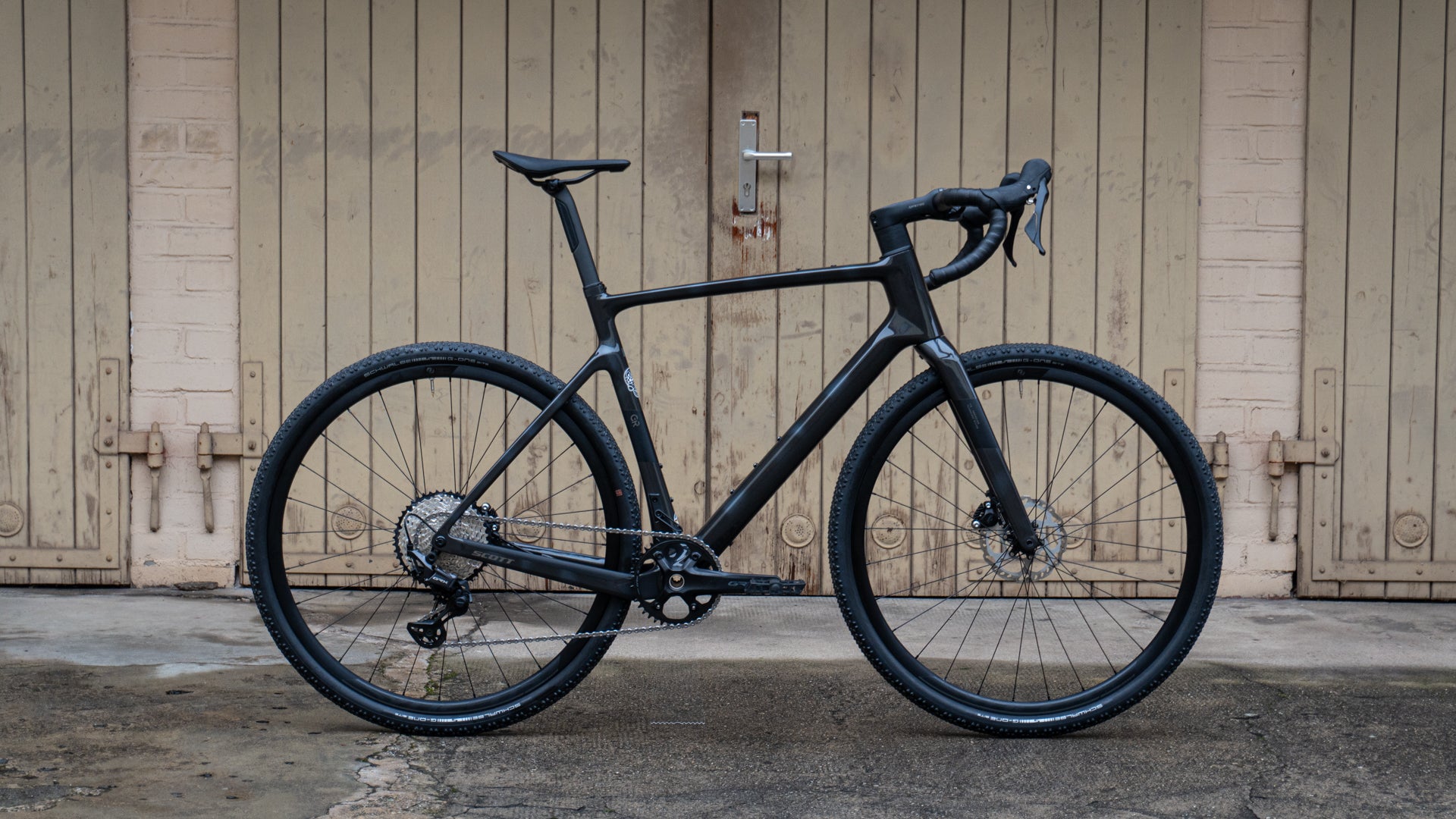 Scott Addict Gravel 40 - Python Black