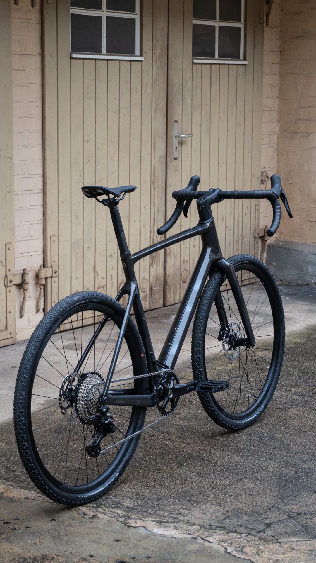 Scott Addict Gravel 40 - Python Black