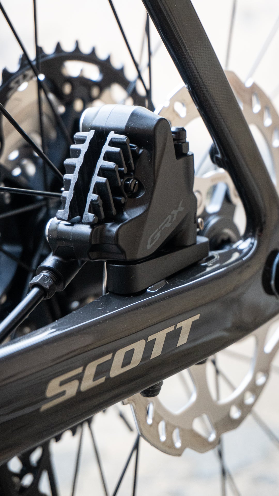 Scott Addict Gravel 40 - Python Black