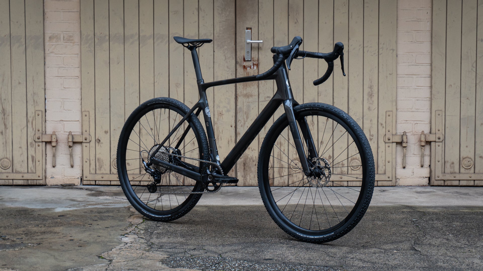 Scott Addict Gravel 40 - Python Black