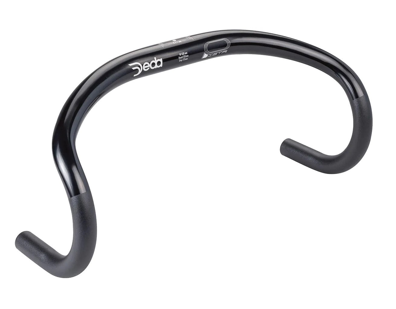 Deda Pista Drop Bar Lenker 31.7mm - Schwarz poliert