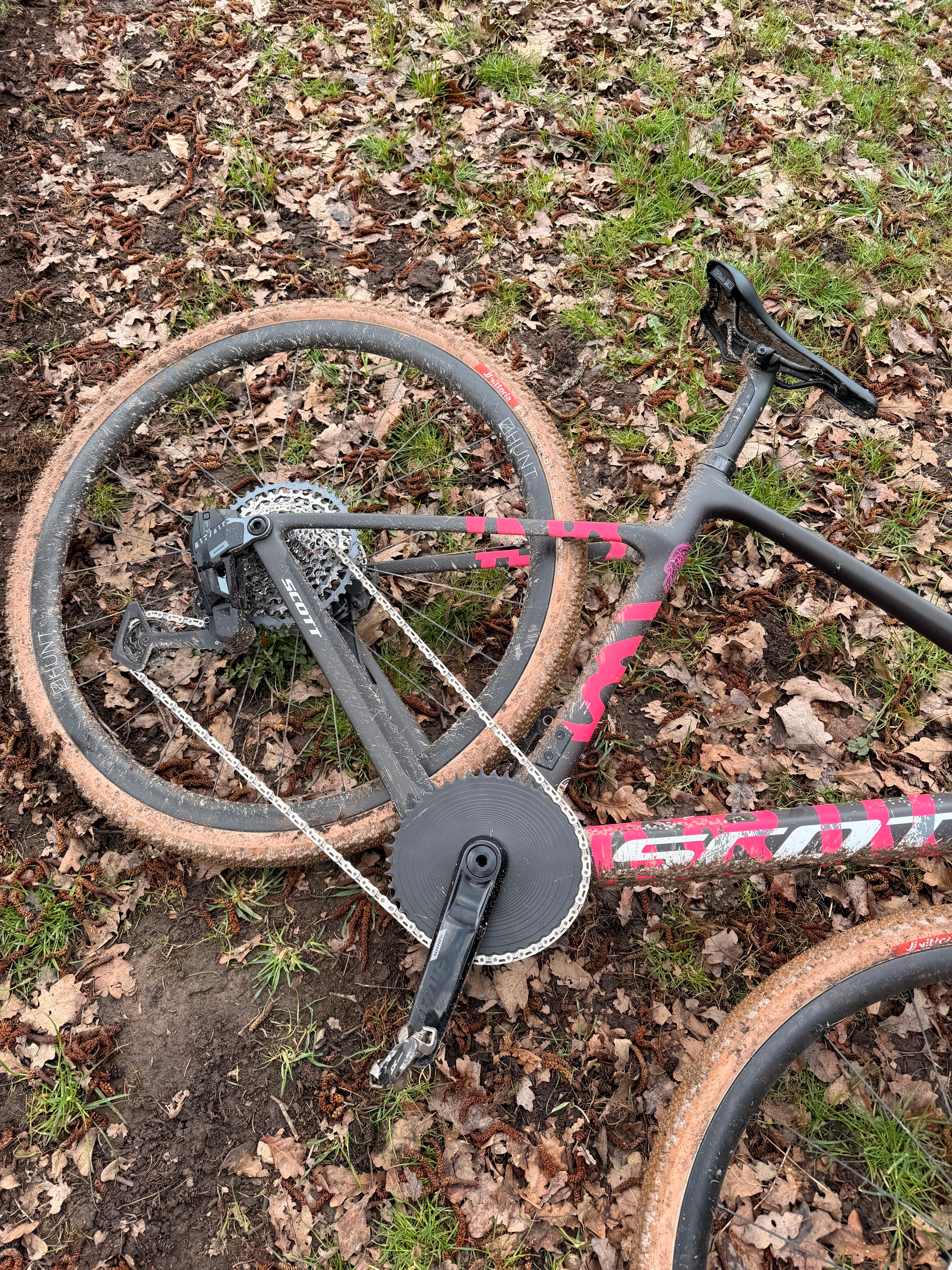 Garbaruk AXS Road/CX SRAM 8-Bolt AERO Kettenblatt Rund - Matt-Schwarz