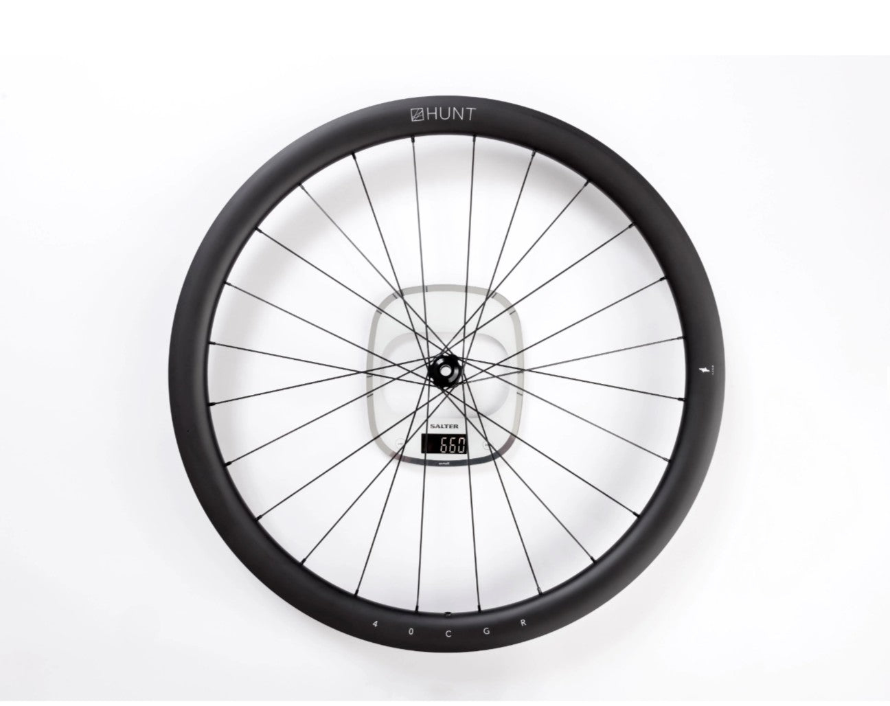 HUNT 40 Carbon Gravel Race Laufradsatz Tubeless, Centerlock
