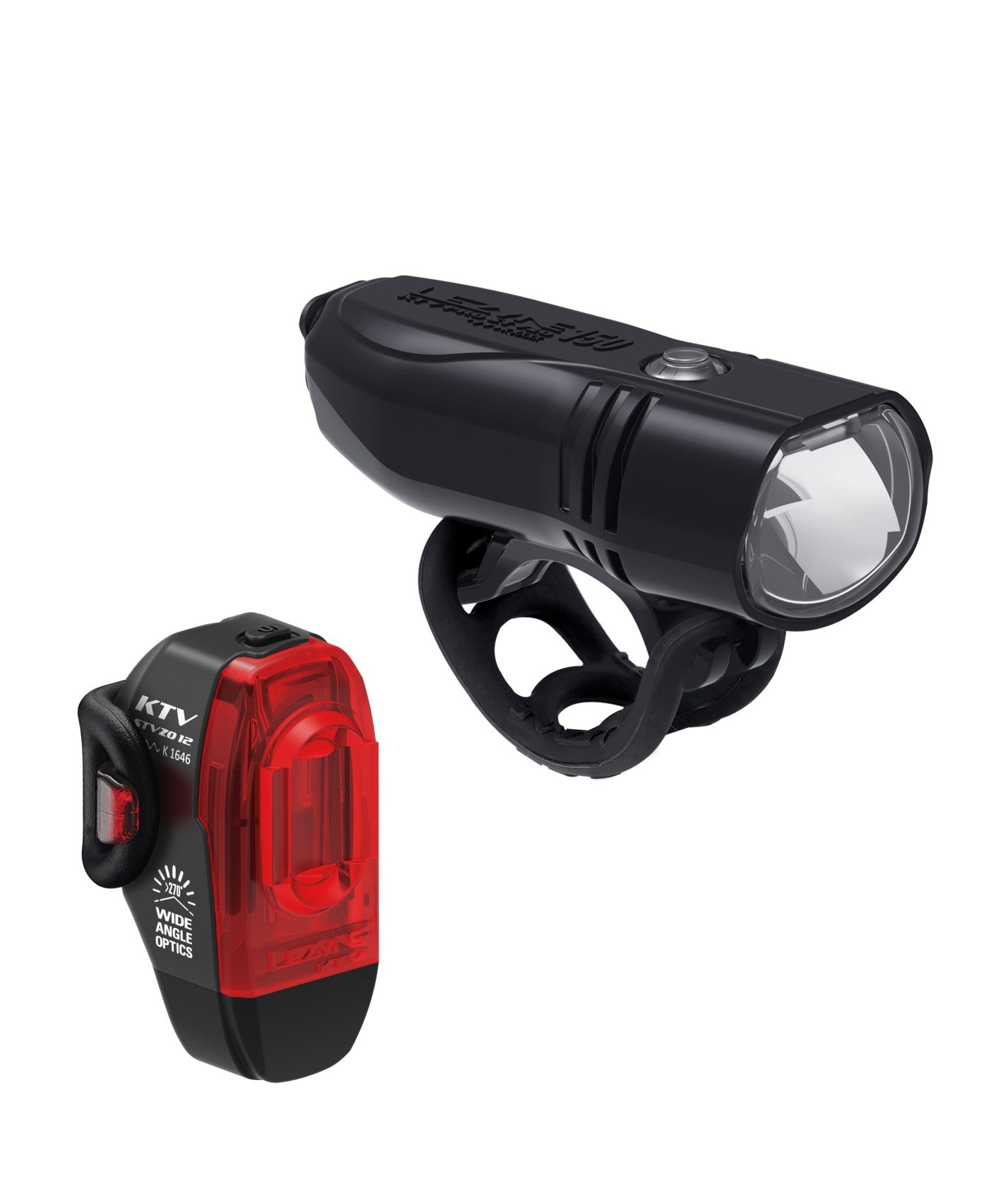 Lezyne KTV Pro 150+ / KTV StVZO Beleuchtungsset - Schwarz