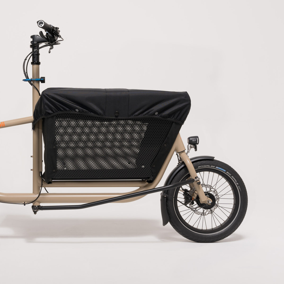 muli cycles Korbabdeckung inkl. Befestigungsmaterial