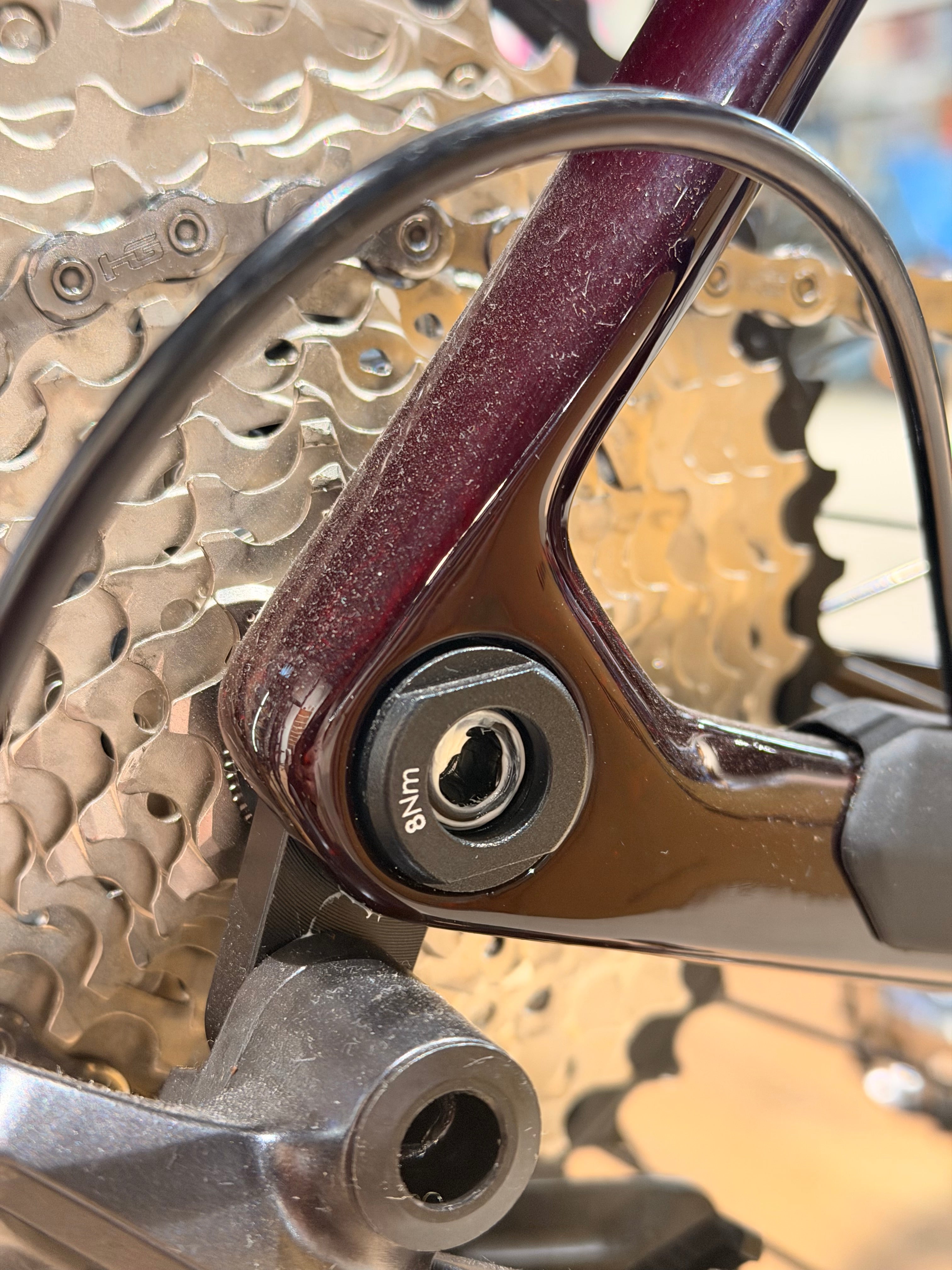 Orbea M18 Schraube für Schaltauge, Nut M18 Derailleur Hanger X12 Road