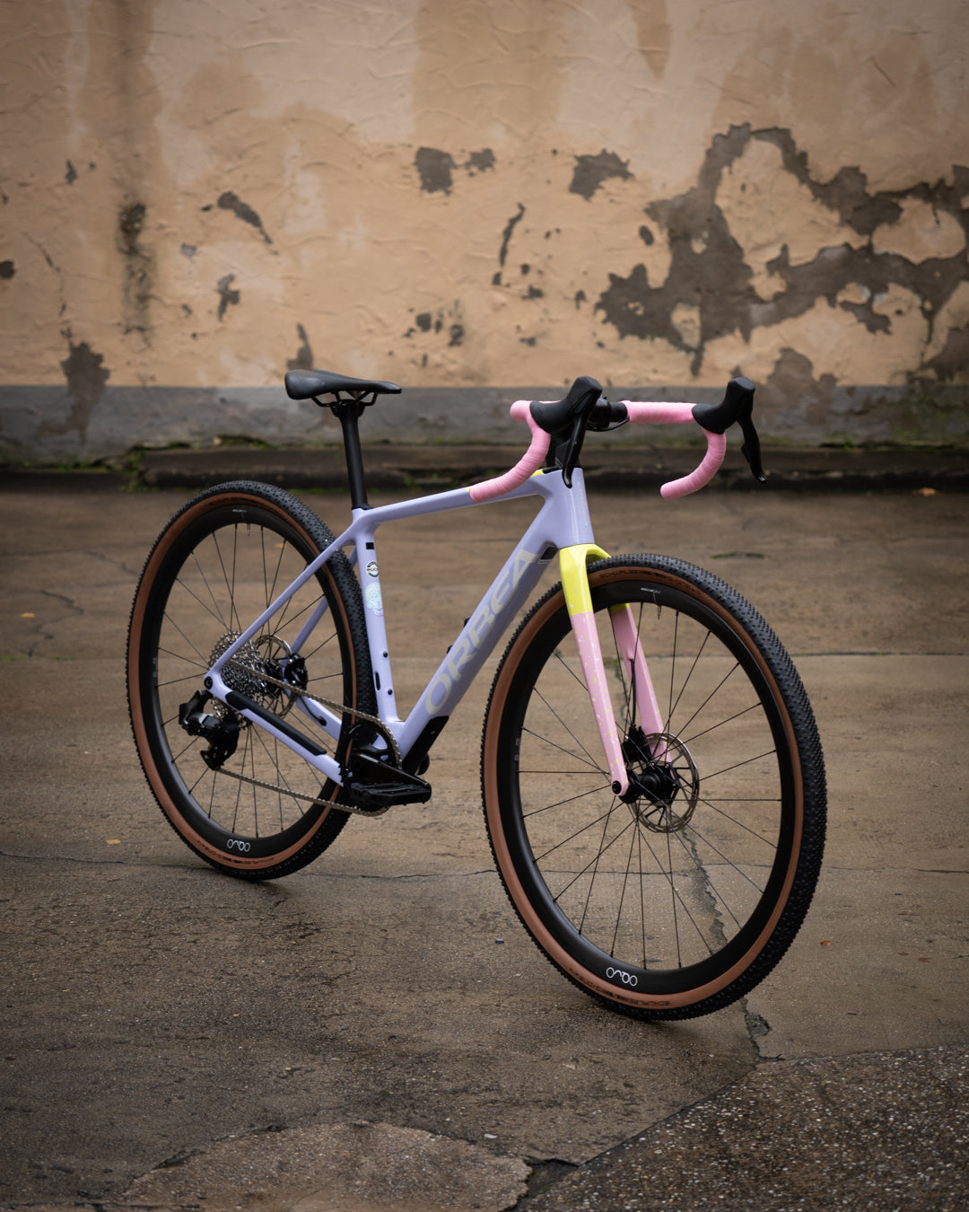 Orbea TERRA M31eTEAM 1x Carbon, MyO Lavender/Lime/Pink - Small