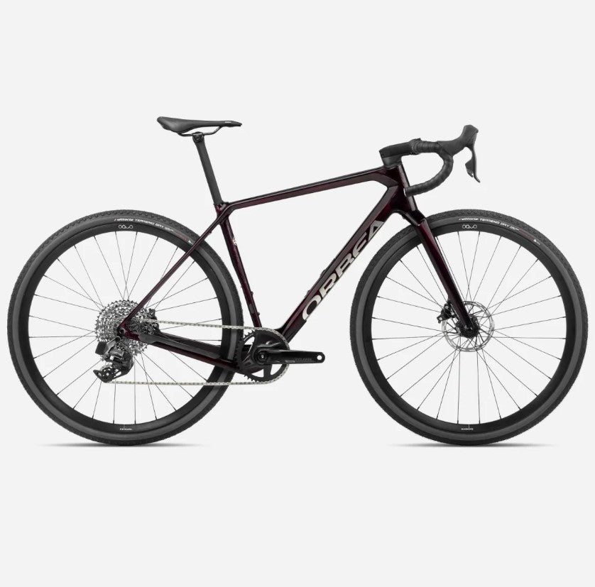 Orbea TERRA M31eTEAM 1x Carbon, Wine Red Carbon View