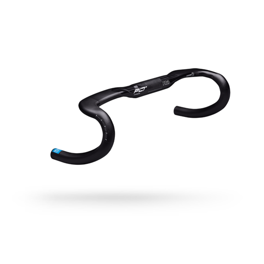 PRO PLT Ergo Carbon Drop Bar 31.8mm - Schwarz