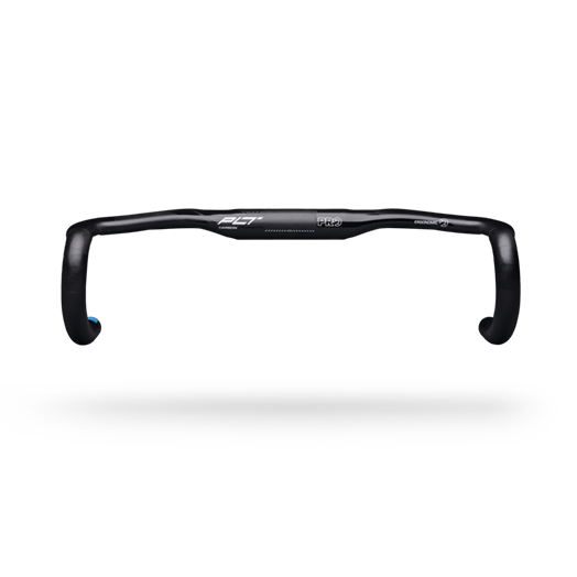 PRO PLT Ergo Carbon Drop Bar 31.8mm - Schwarz