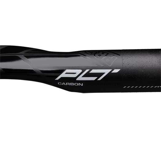 PRO PLT Ergo Carbon Drop Bar 31.8mm - Schwarz