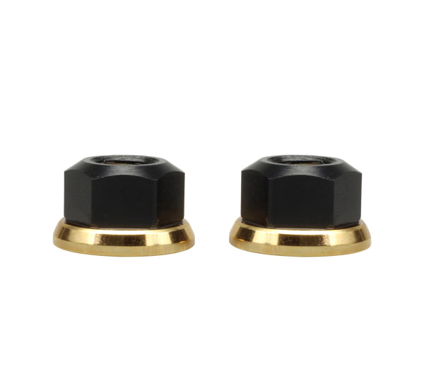 Runwell Elite Hub Nut, Achsmuttern - Schwarz/Gold