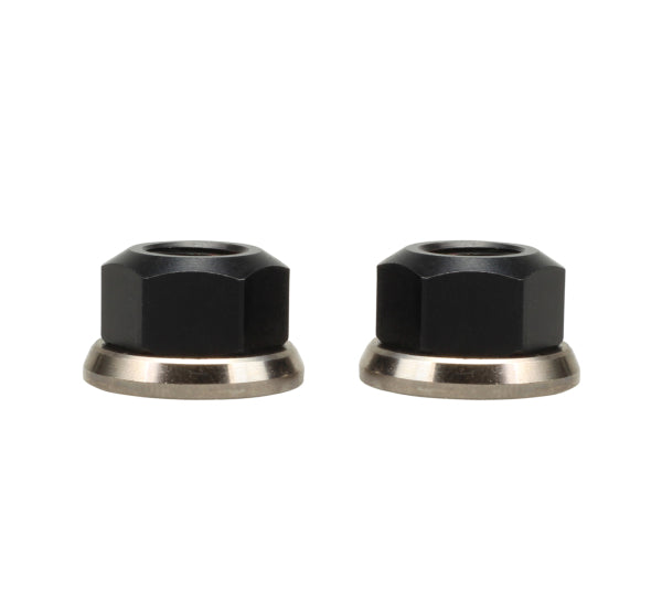 Runwell Elite Hub Nut, Achsmuttern - Schwarz/Silber